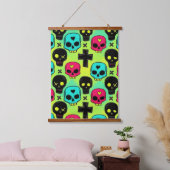 Schedelpatroon Hangend Wandkleed (Slaapkamer)