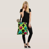 Schedelpatroon Tote Tas (Op model)