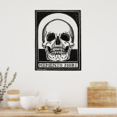 Schedelposter Poster (Keuken)