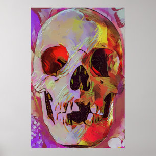 Schedelposter Poster