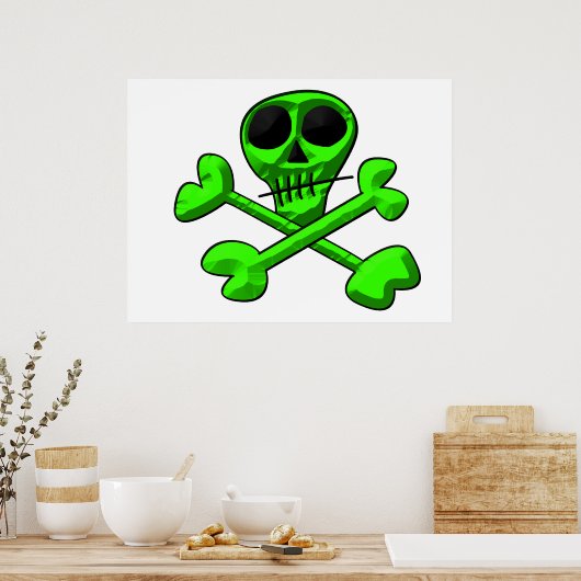 schedelposter poster (Keuken)