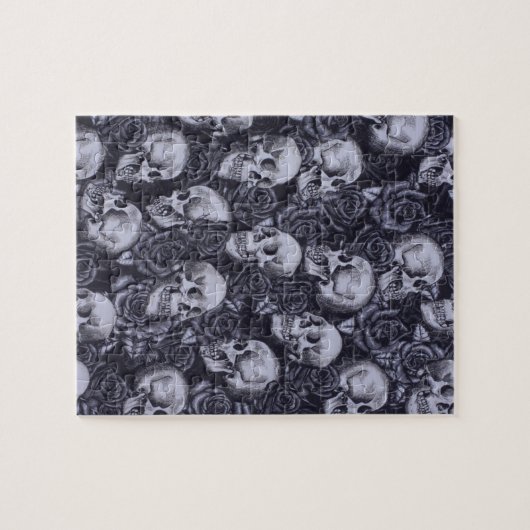 Schedelpuzzel Legpuzzel (Horizontaal)