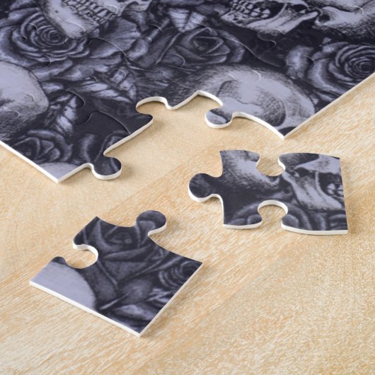 Schedelpuzzel Legpuzzel (Zijkant)