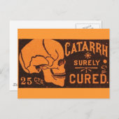  schedelreclame briefkaart (Voorkant / Achterkant)