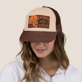 schedelreclame trucker pet (In situ)