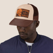 schedelreclame trucker pet (In situ)