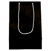 Schedelrozen Bordeaux Zwarte Grunge Persoonlijk Medium Cadeauzakje (Achterkant)