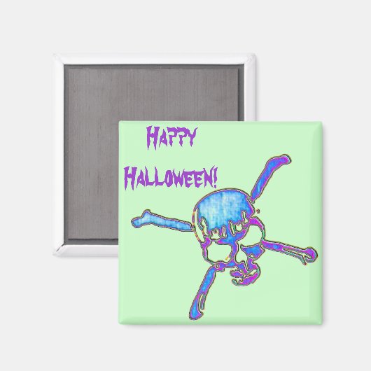 Schedels 6 magneet (Voorkant / Achterkant)