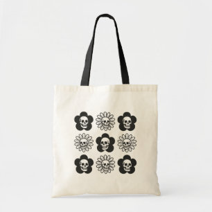 Schedels Bloemen Tote Bag