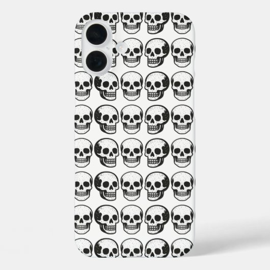 Schedels Case-Mate iPhone Case (Achterkant)