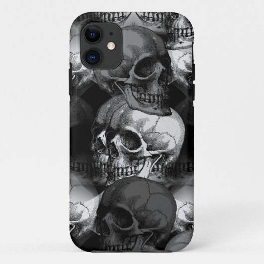 schedels Case-Mate iPhone case (Achterkant)