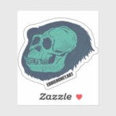 Schedels - Chimp Sticker (Vel)