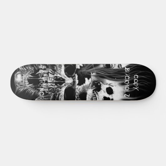 schedels, CODYBUCKHOLZ, ZERO, TOLERANCE Skateboard (Horizontaal)