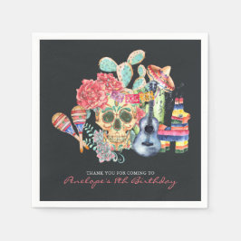 Schedels Día de los Muertos Thema Servet