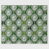 SCHEDELS EMEBELLISHMENT slinger gotisch Victoriaan Cadeaupapier (Vlak)