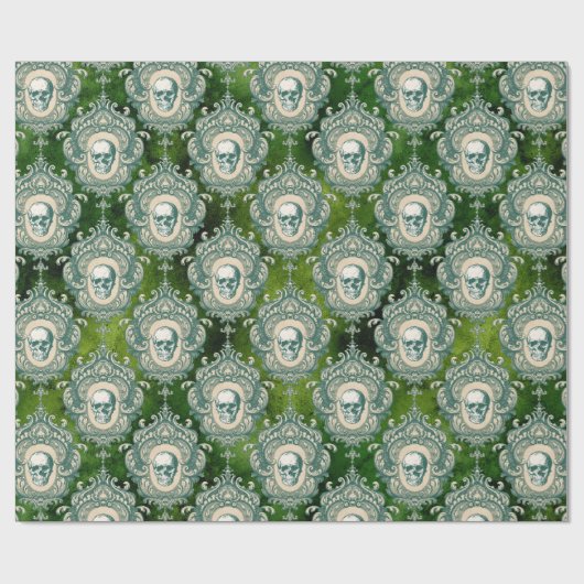 SCHEDELS EMEBELLISHMENT slinger gotisch Victoriaan Cadeaupapier (Vlak)