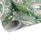 SCHEDELS EMEBELLISHMENT slinger gotisch Victoriaan Cadeaupapier (Rol Hoek)