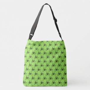 schedels en beenderen crossbody tas
