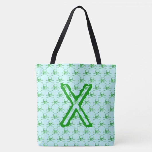 schedels en beenderen tote bag (Voorkant)