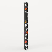 Schedels en botten Halloween patroon Case-Mate iPhone Case (Achterkant/rechts)