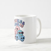 Schedels en giechels koffiemok (Voorkant rechts)