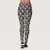 Schedels en Hellebores Leggings (Achterkant)