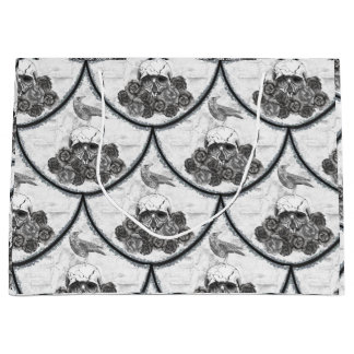 Schedels en kraaien Gift Bag Groot Cadeauzakje