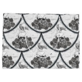 Schedels en kraaien Gift Bag Groot Cadeauzakje (Achterkant)