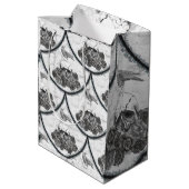 Schedels en kraaien Gift Bag Medium Cadeauzakje (Achterkant Gekanteld)