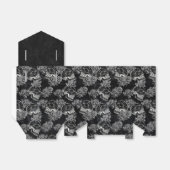 Schedels en krijt Rozen | Gotische Glam Funky Grun Bedankdoosjes (Uitgevouwen)