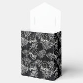 Schedels en krijt Rozen | Gotische Glam Funky Grun Bedankdoosjes (Geopend)