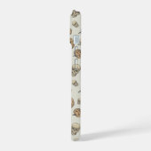 Schedels en pompoenen Halloween Patroon iPhone 15 Case (Linkerkant)