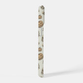Schedels en pompoenen Halloween Patroon iPhone 15 Case (Rechterkant)