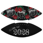 Schedels en rode rozen | Modern Gothic Glam Afstud American Football (Panelen)