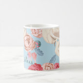 Schedels en Rozen Patroon Koffiemok (Center)