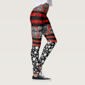 Schedels En Sterren Leggings (Rechts)