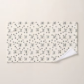 Schedels en Stippen Bad Handdoek (Handdoek)