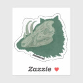 Schedels - everzwijn sticker (Vel)