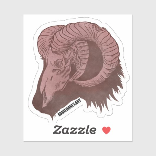 Schedels - Geit Sticker (Vel)