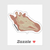Schedels - Giraffe Sticker (Vel)