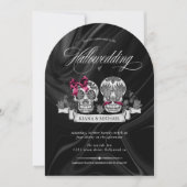 Schedels Gotische Hallowedding Bourgondische Boog  Kaart (Voorkant)