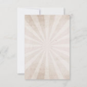 Schedels Halloween Bedankt Bruiloft Rustieke Kaart (Achterkant)