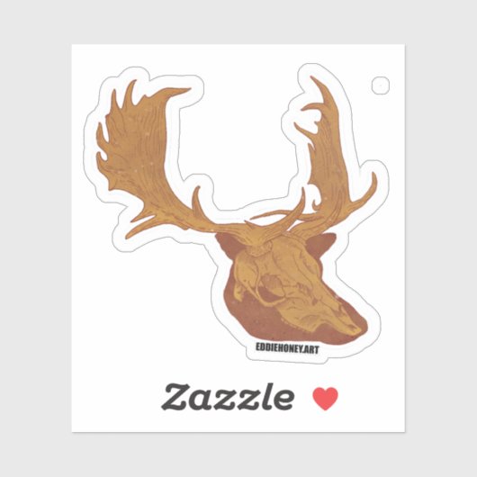 Schedels - Herten Sticker (Vel)