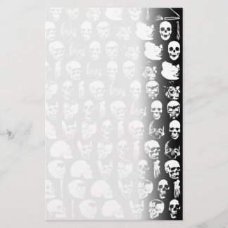 Schedels Horror Goth Death Rock Monster Briefpapier