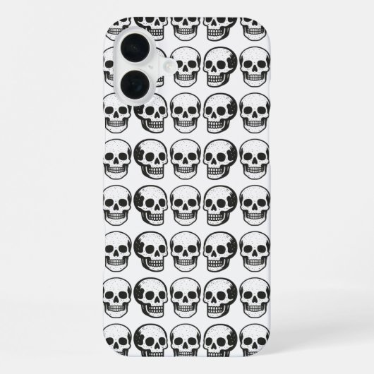 Schedels iPhone Hoesje (Achterkant)