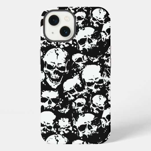 Schedels iPhone Hoesje (Achterkant)