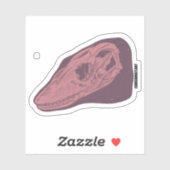 Schedels - Komodo draak Sticker (Vel)