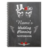Schedels Krijt Notitieboek Bruiloft Planning Note (Voorkant)