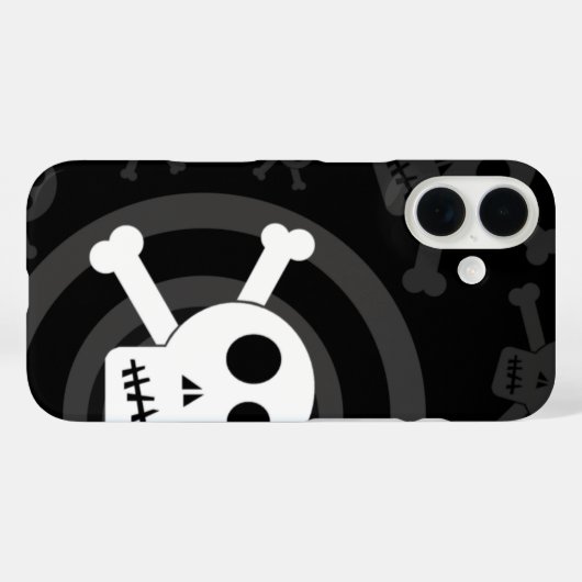 =[ Schedels & Kruisbeenderen ]=  Case-Mate iPhone Case (Achterkant (horizontaal))