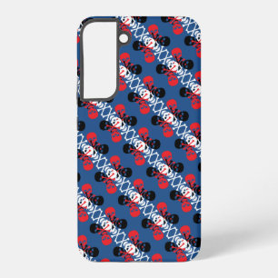 Schedels & Kruisbeenderen Patroon Samsung Galaxy Hoesje